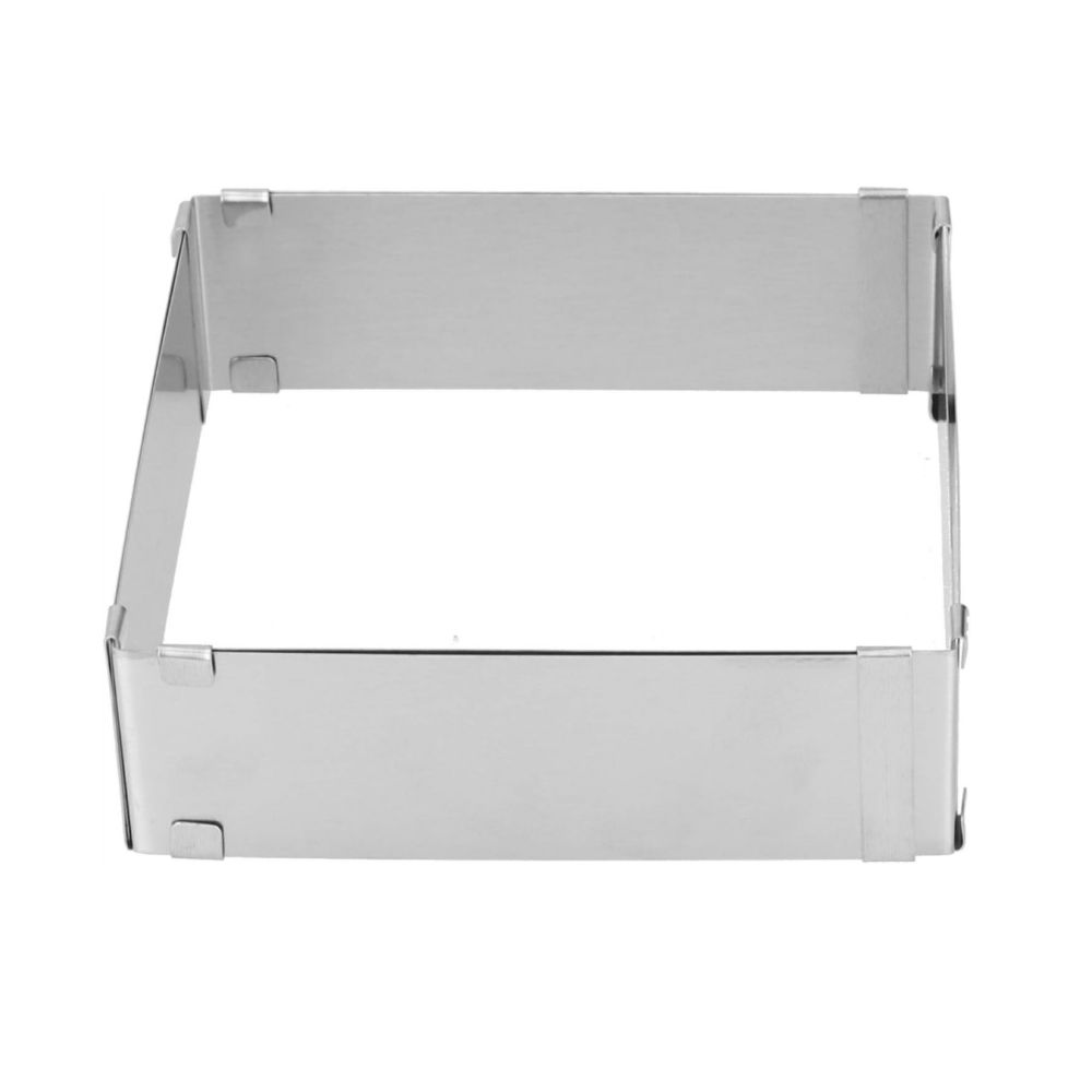 Regulated cake form - rectangular, 10 cm