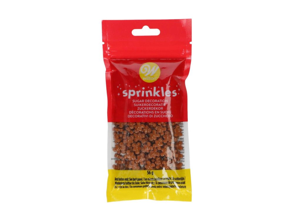 Posypka cukrowa świąteczna Gingerbread - Wilton - 56 g