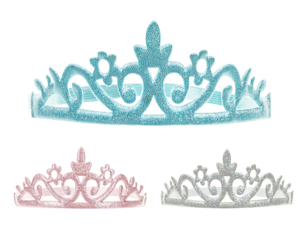 Baby headband Princess Crown - PartyDeco - 3 pcs.