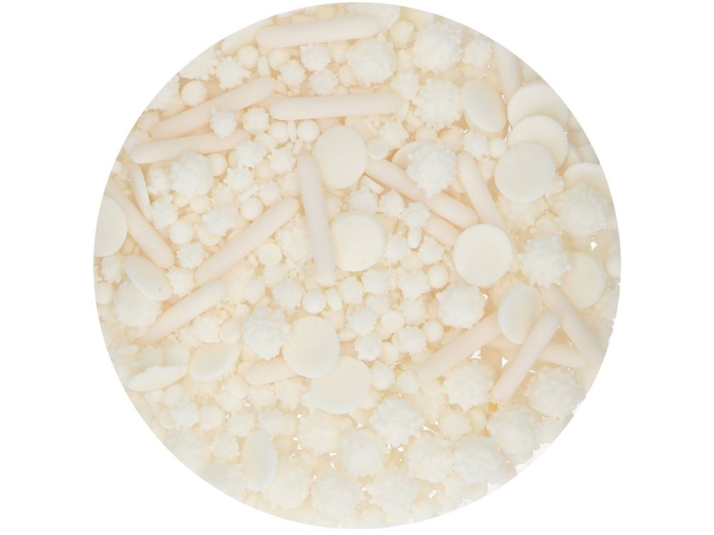 Posypka cukrowa White Medley - FunCakes - 65 g