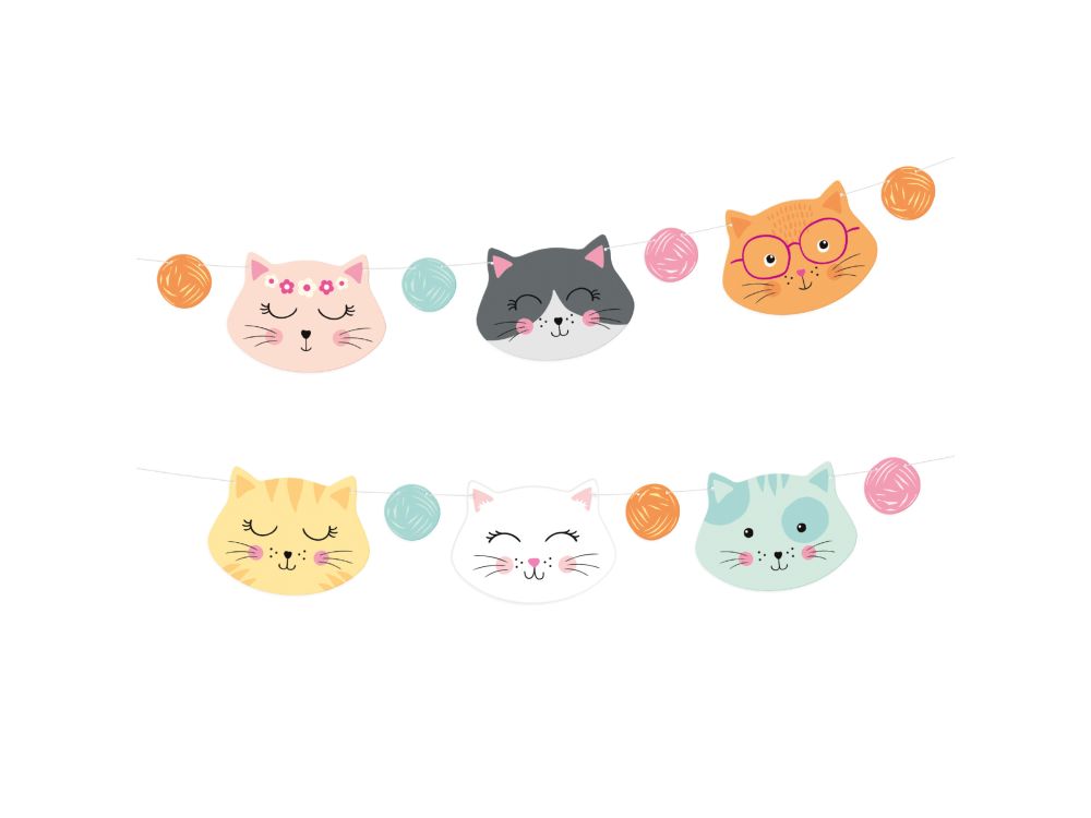 Garland Meow Meow - 150 cm