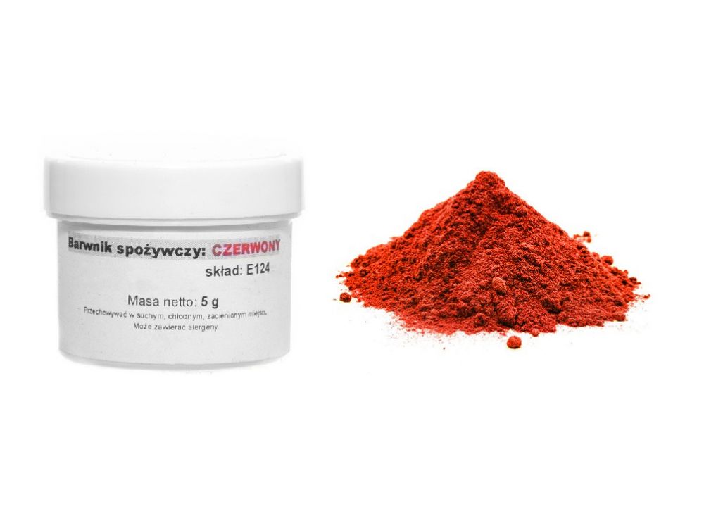Food coloring powder - FunkyColor - red, 5 g