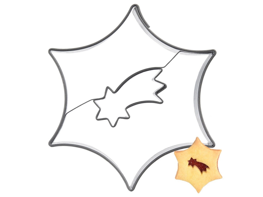 Foremka wykrawacz do ciastek Gwiazdka Betlejemska - Orion - 5,5 cm