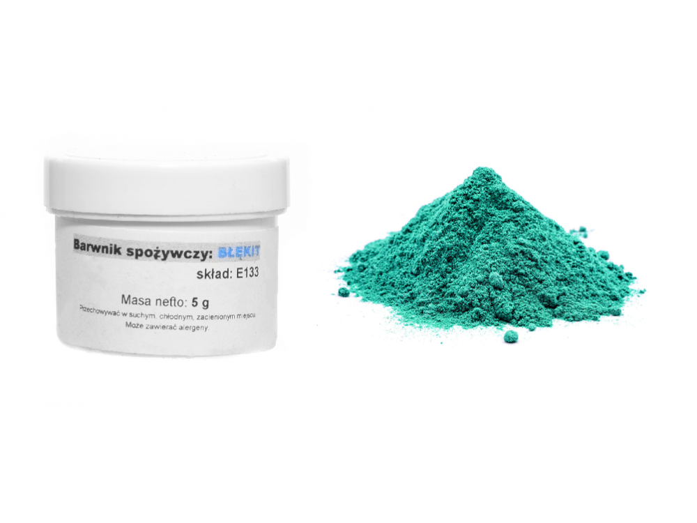 Food coloring powder - FunkyColor - azure, 5 g
