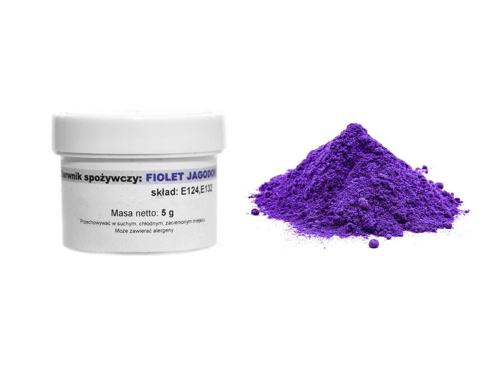 Barwnik spożywczy w proszku - FunkyColor - fioletowy, 5 g