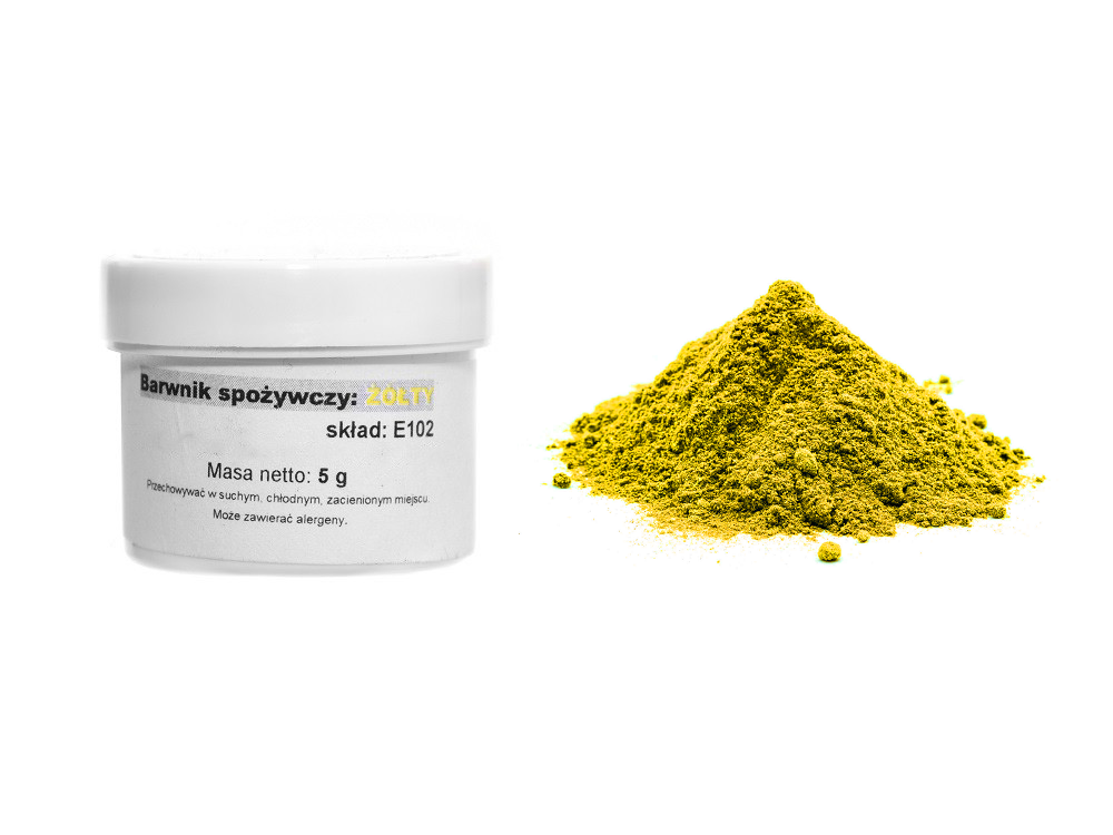 Powdered food color - FunkyColor - yellow, 5 g