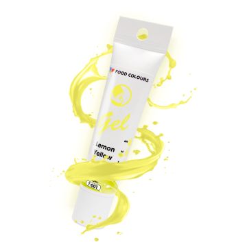 Barwnik spożywczy Gel w tubce - Food Colours - Lemon Yellow, 30 g