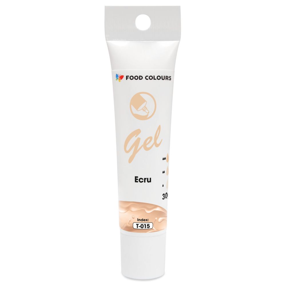 Gel food coloring in a tube - Food Colors - Ecru, 30 g