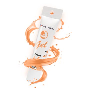 Barwnik spożywczy Gel w tubce - Food Colours - Peach, 30 g