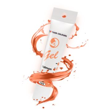 Barwnik spożywczy Gel w tubce - Food Colours - Salmon, 30 g