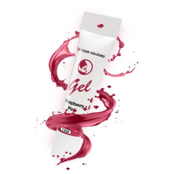 Gel food coloring in a tube - Food Colors - Raspberry Pink, 30 g