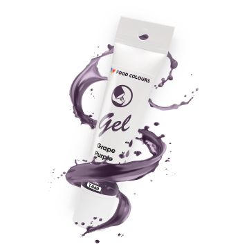 Barwnik spożywczy Gel w tubce - Food Colours - Grape Purple, 30 g