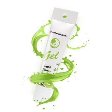 Barwnik spożywczy Gel w tubce - Food Colours - Light Green, 30 g