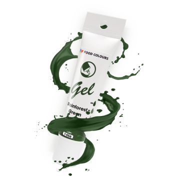 Gel food coloring in a tube - Food Colors - Rainforest Green, 30 g