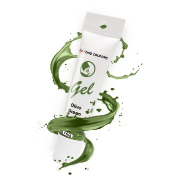 Barwnik spożywczy Gel w tubce - Food Colours - Olive Green, 30 g