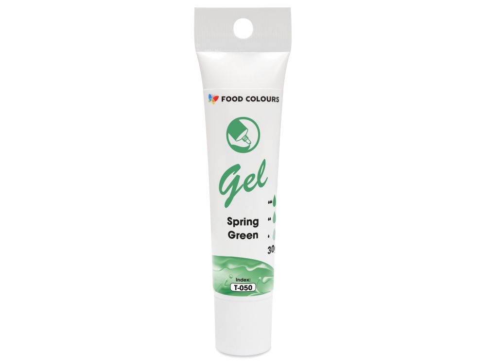 Gel food coloring in a tube - Food Colors - Spring Green, 30 g