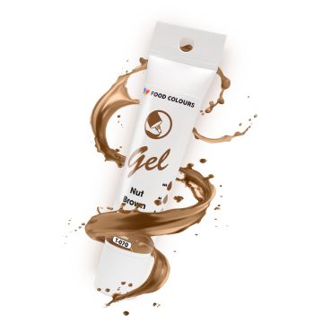 Barwnik spożywczy Gel w tubce - Food Colours - Nut Brown, 30 g