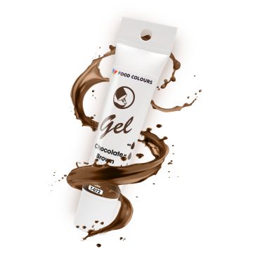 Barwnik spożywczy Gel w tubce - Food Colours - Chocolate Brown, 30 g