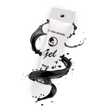 Gel food coloring in a tube - Food Colors - Black, 30 g