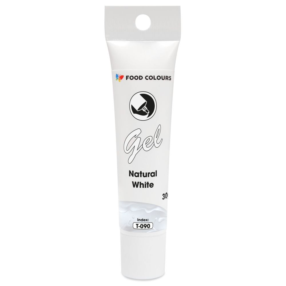 Gel food coloring in a tube - Food Colors - Natural White, 30 g