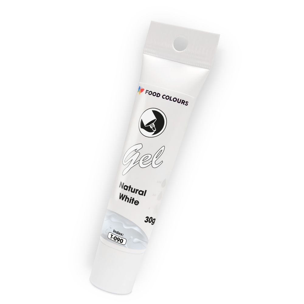 Gel food coloring in a tube - Food Colors - Natural White, 30 g