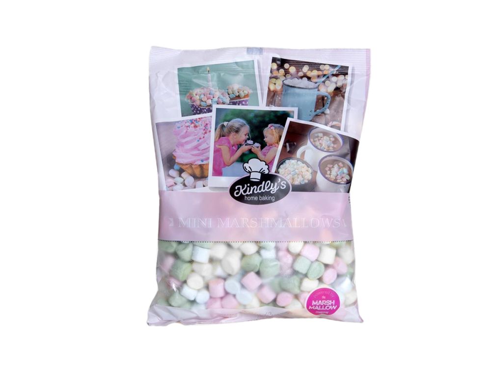Mini Marshmallows - Kindly's - Colored, 150 g