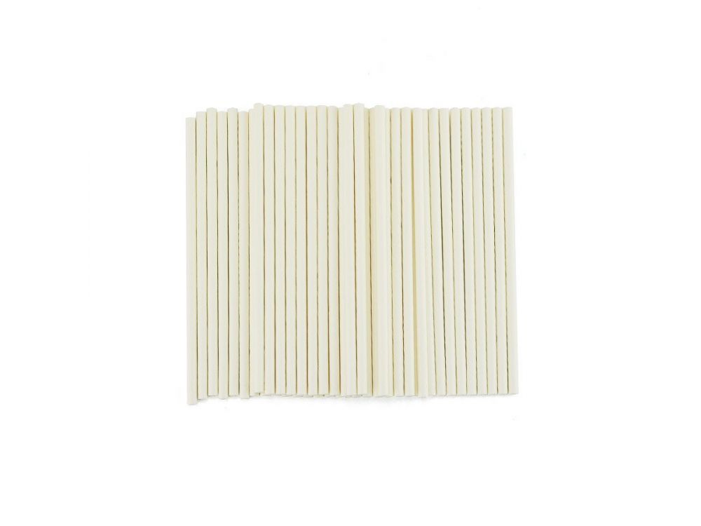 Lollipop sticks - SilikoMart - paper, 15 cm, 50 pcs