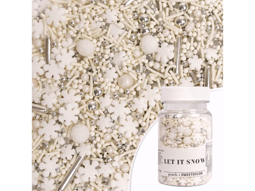 Christmas sugar sprinkles Let It Snow - 70 g