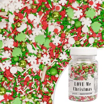 Christmas sugar sprinkles Love Me Christmas - 70 g