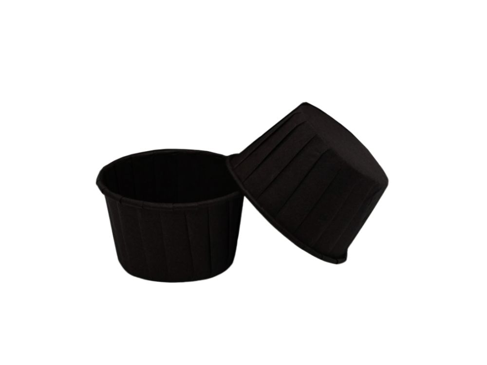 Muffin cases - black, 50 x 42 mm, 100 pcs.