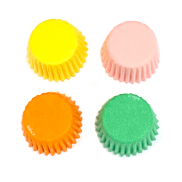 Mini baking cups - Decora - color mix, 27 x 17 mm, 200 pcs.