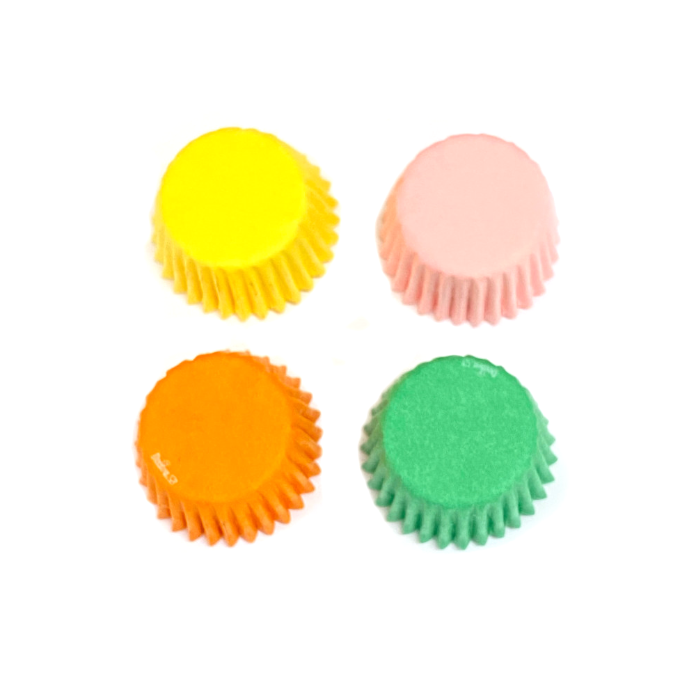 Mini baking cups - Decora - color mix, 27 x 17 mm, 200 pcs.