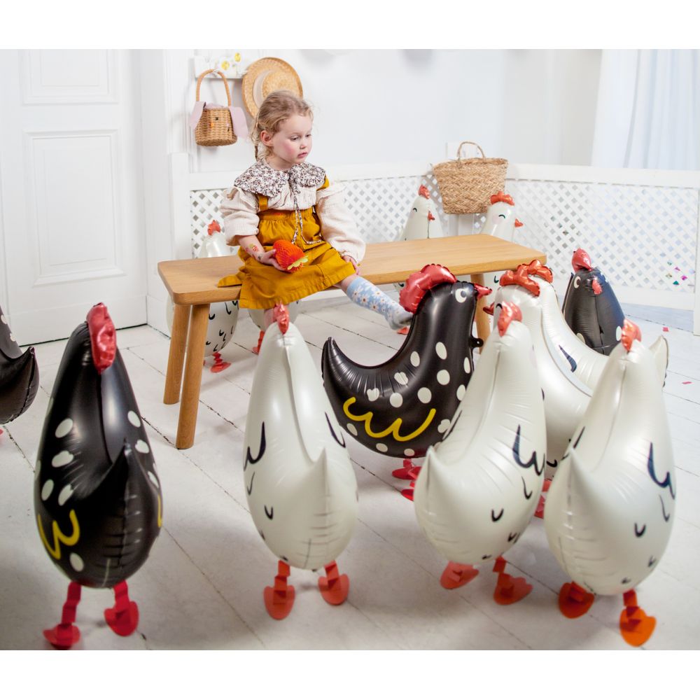 Koszyk wielkanocny - PartyDeco - Króliczek