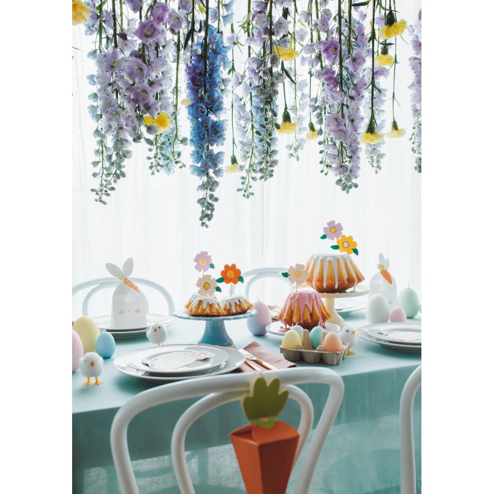 Easter candy bags Rabbits - PartyDeco - 6 pcs.