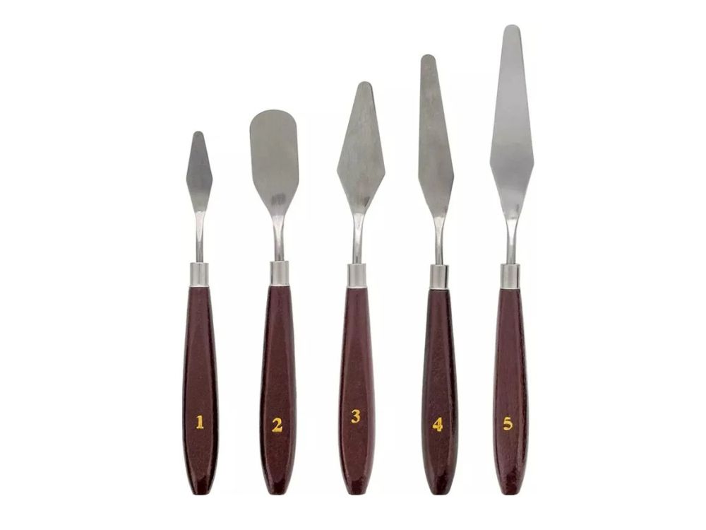 Kitchen spatulas for precision work - 5 pcs.