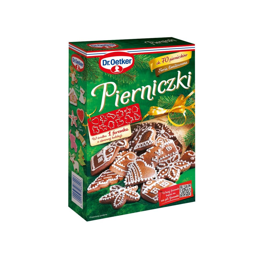 Gingerbread cookies with a cutter - Dr. Oetker - 350 g