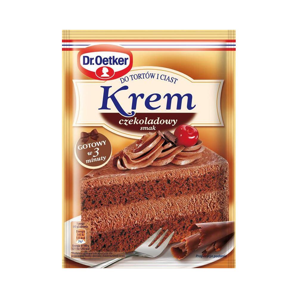 Krem do tortów - Dr. Oetker - czekoladowy, 140 g
