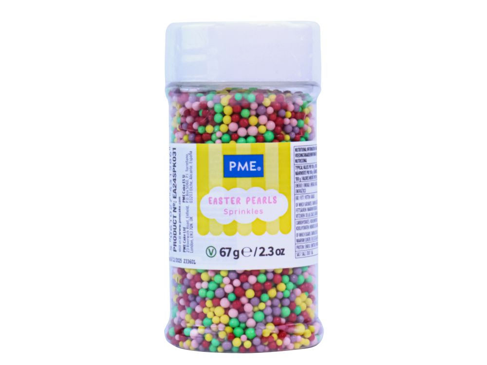 Sugar sprinkles Easter Pearls - PME - 67 g