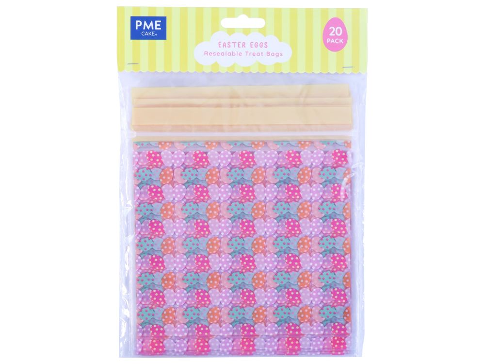 Decoration bags Easter Eggs - PME - 20 pcs.