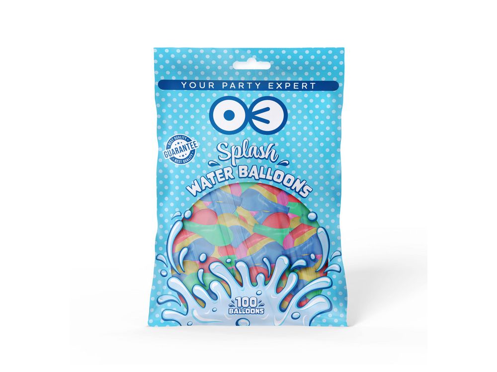 Water balloons - colorful, 100 pcs.