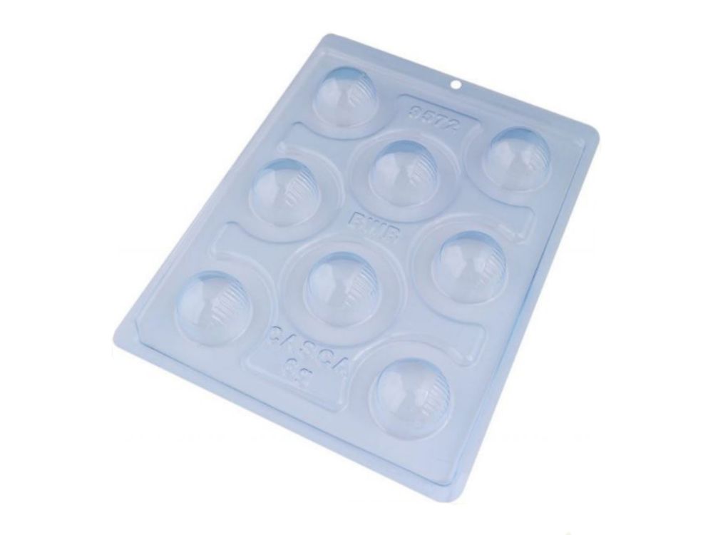 Forma do czekolady - BWB - Round Bonbon Detailed 3D