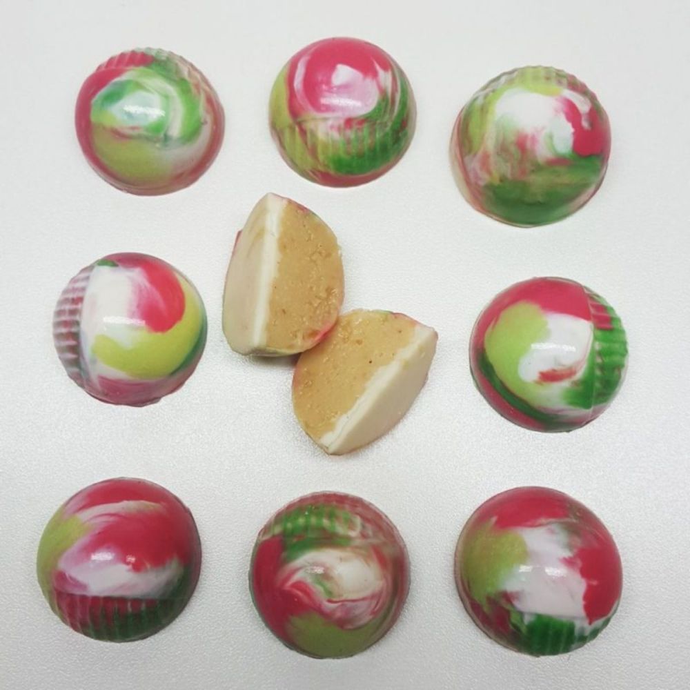 Forma do czekolady - BWB - Round Bonbon Detailed 3D