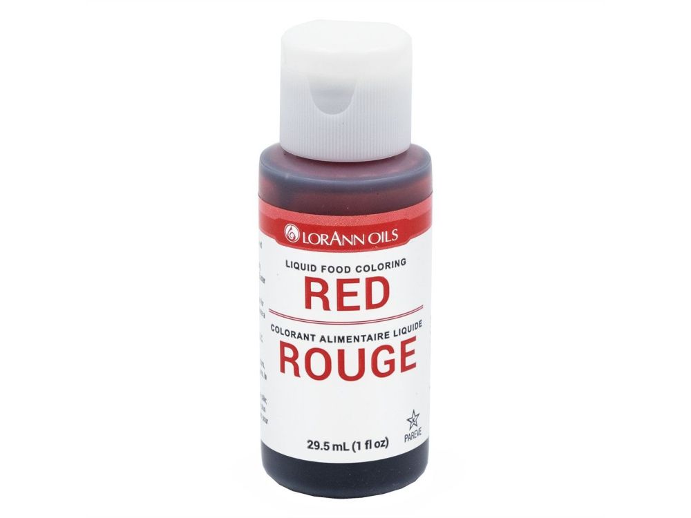Liquid dye - LorAnn - Red, 29.5 ml