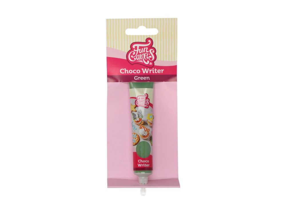 Edible Gel Food Marker Choco Writer - FunCakes - Green, 25 g