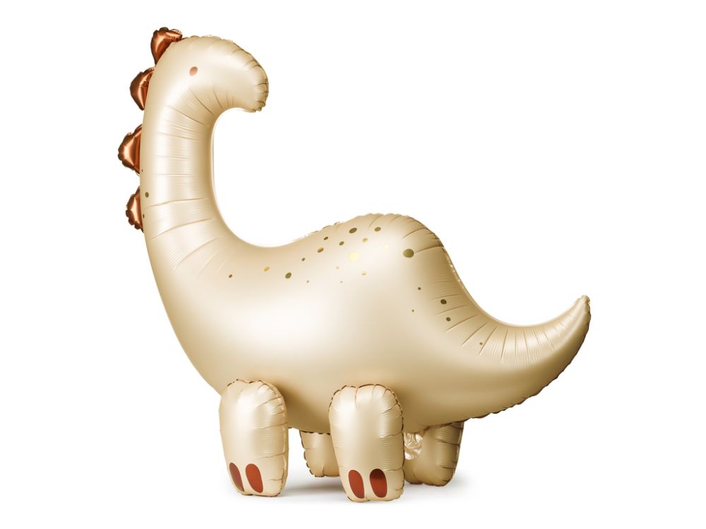 Standing foil balloon Brontosaur  - PartyDeco - 99 x 84 cm