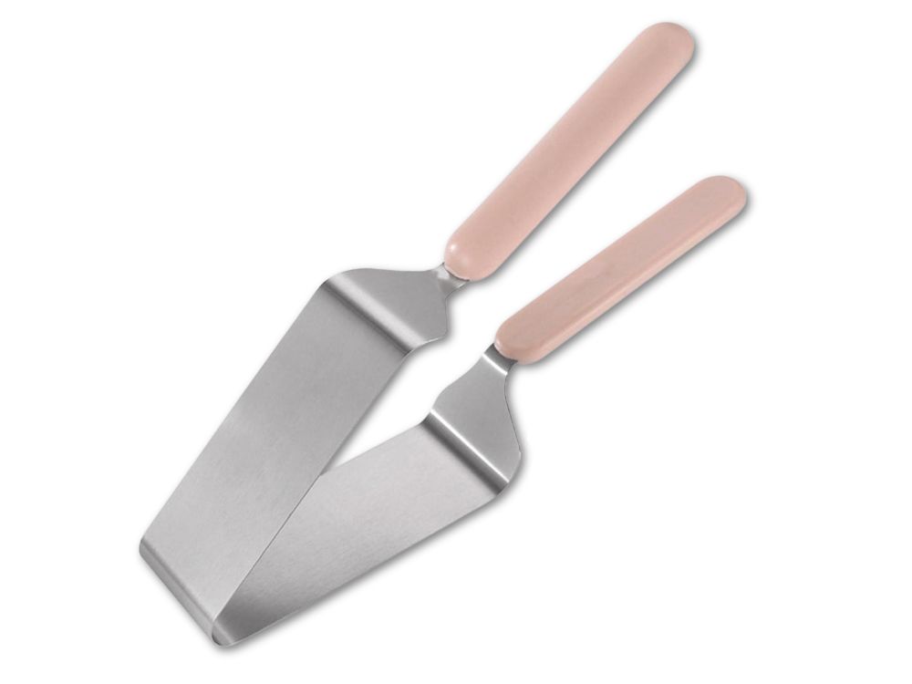 Sponge cake portioning spatula