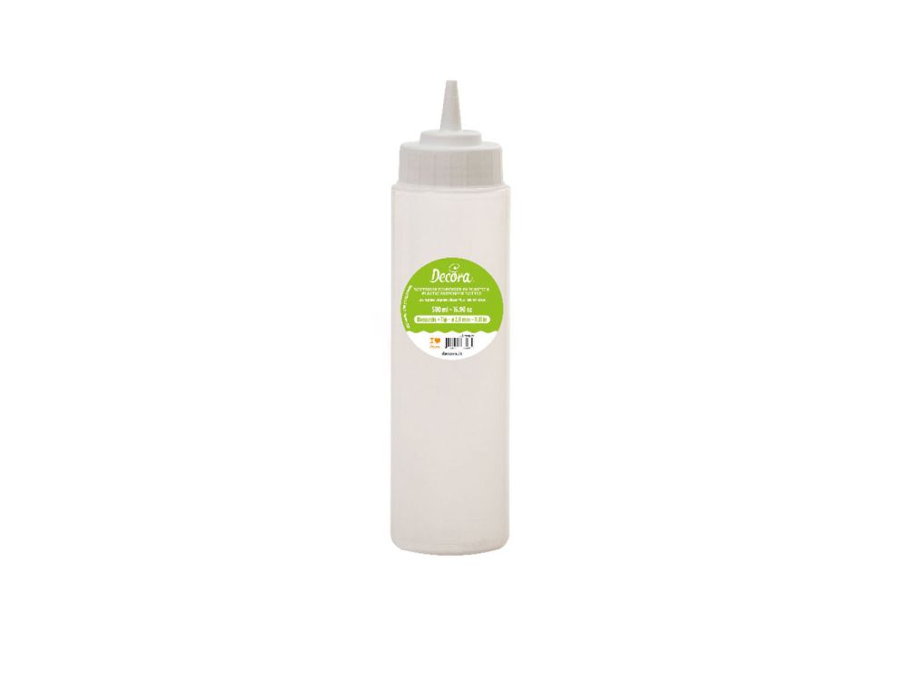 Butelka do dekoracji - Decora - 2,8 mm, 500 ml
