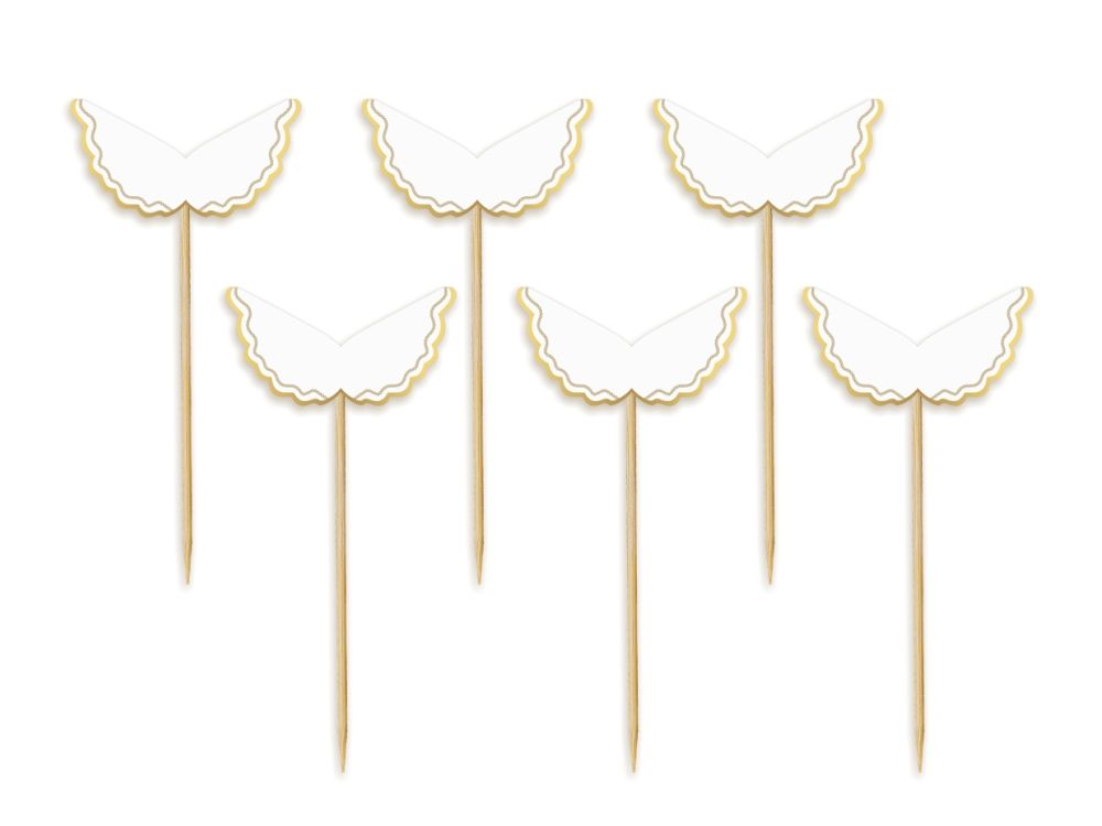 Communion cupcake toppers Angel - GoDan - 6 pcs.