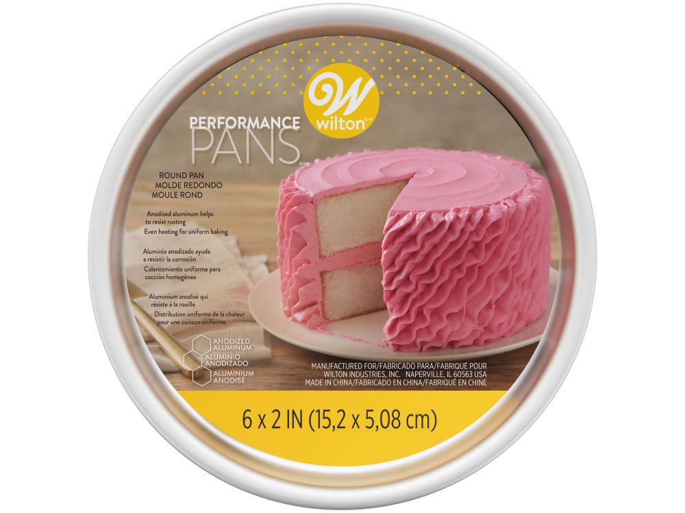 Round aluminum baking tin - Wilton - 15 cm
