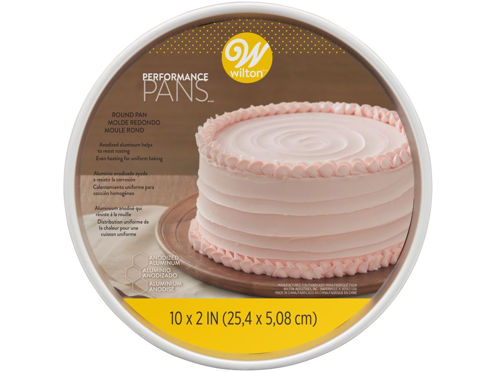 Forma aluminiowa okrągła do pieczenia - Wilton - 25 cm